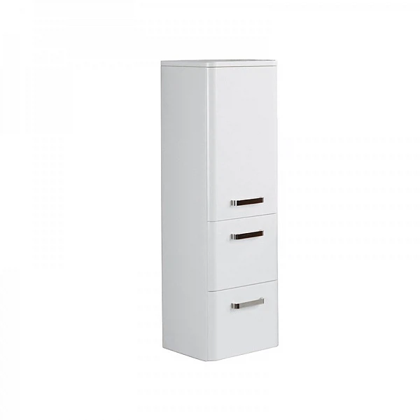 Фото Шкаф-пенал левый  акватон валенсия белый жемчуг 1a123903vag3l