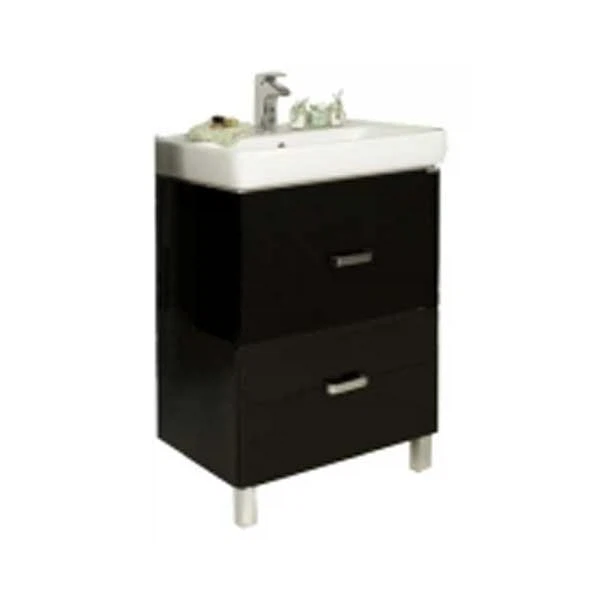 Фото Тумба под раковину акватон америна 60 черная 1a169201am950