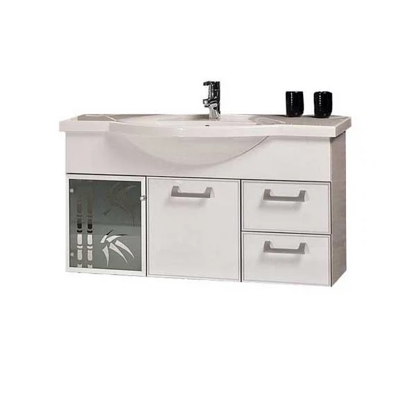 Фото Тумба 110см акватон сайгон белый без умывальника