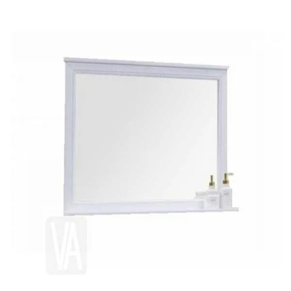 Фото Зеркало акватон идель 85см дуб белый