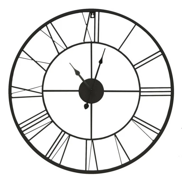 

часы настенные artlink black clock 60х60см 79812