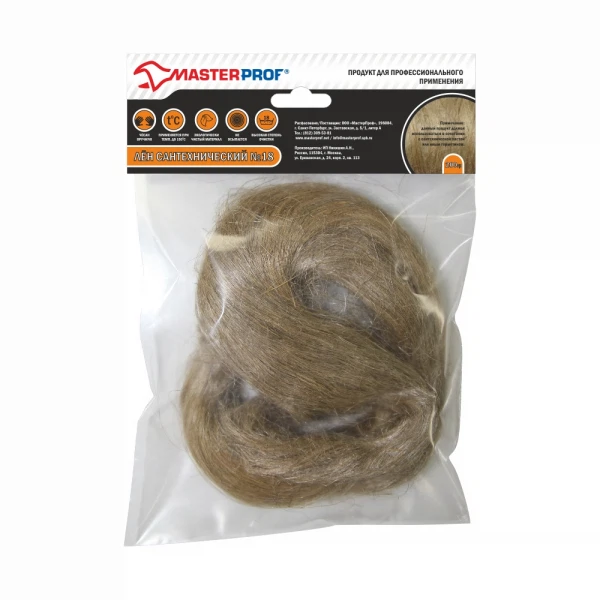 Лен сантехнический premium 200 г mp-у MasterProf