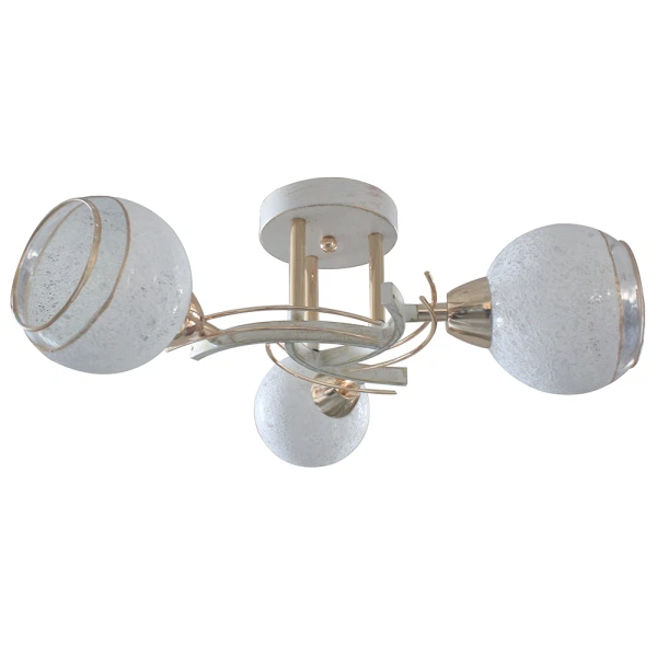 Фото Люстра потолочная toplight leona tl7390x-03wg е27 3x40w