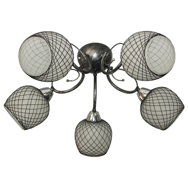 Фото Люстра потолочная toplight gloria tl7470x-05bp е27 5x40w