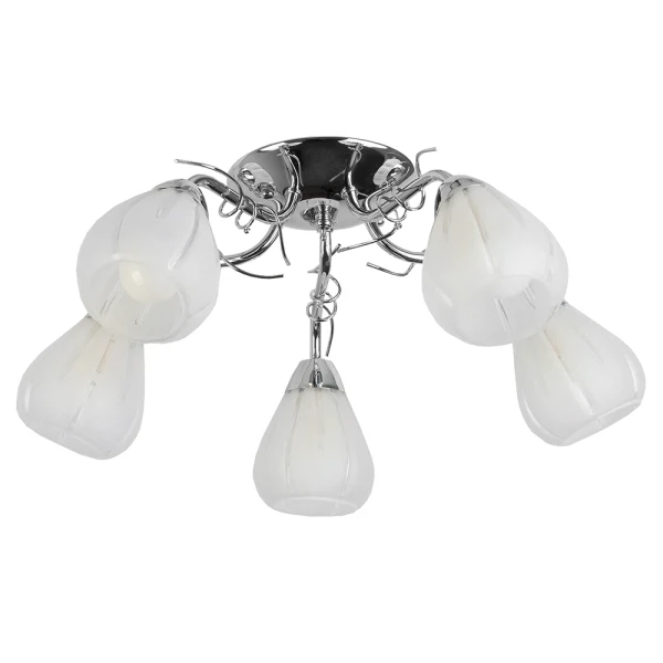 Фото Люстра потолочная toplight alexia tl3640x-05ch е14 5x60w