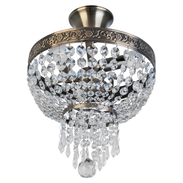 Фото Люстра потолочная toplight phillis tl1500x-03ab е14 3x40w