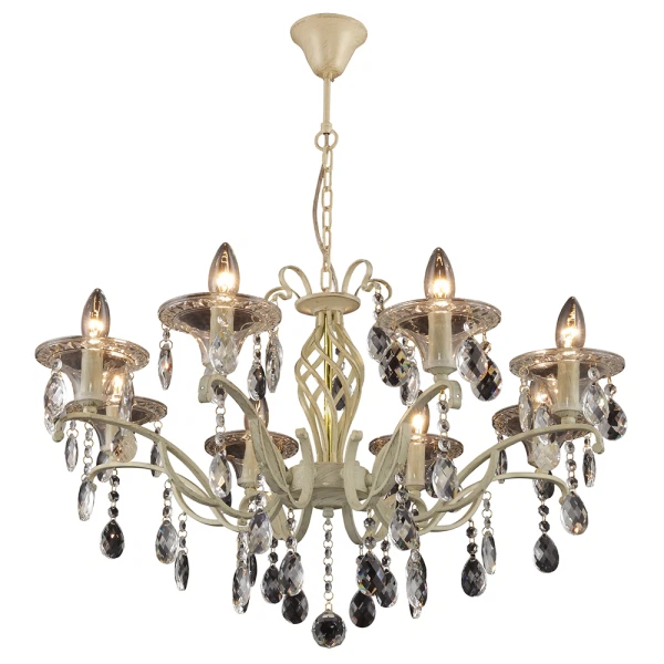 Фото Люстра подвесная toplight zoe tl7220d-08ry е14 8x40w