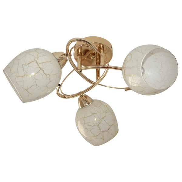 Фото Люстра потолочная toplight janelle tl7440x-03fg е27 3x40w