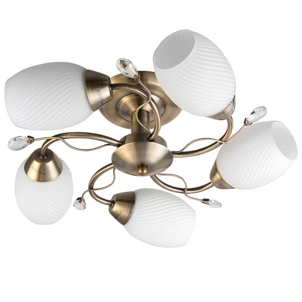 Фото Люстра потолочная toplight alana tl3580x-05ab е14 5x60w