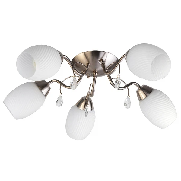 Фото Люстра потолочная toplight paula tl3550x-05sn е27 5x60w