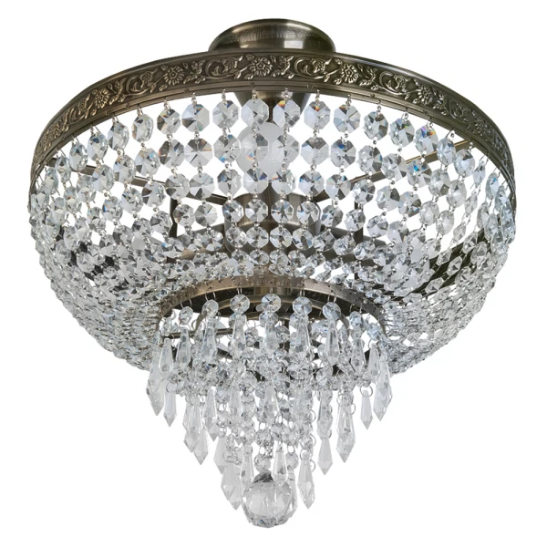 Фото Люстра потолочная toplight phillis tl1500x-05ab е14 5x40w