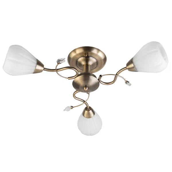 Фото Люстра потолочная toplight lorin tl3570x-03ab е14 3x60w