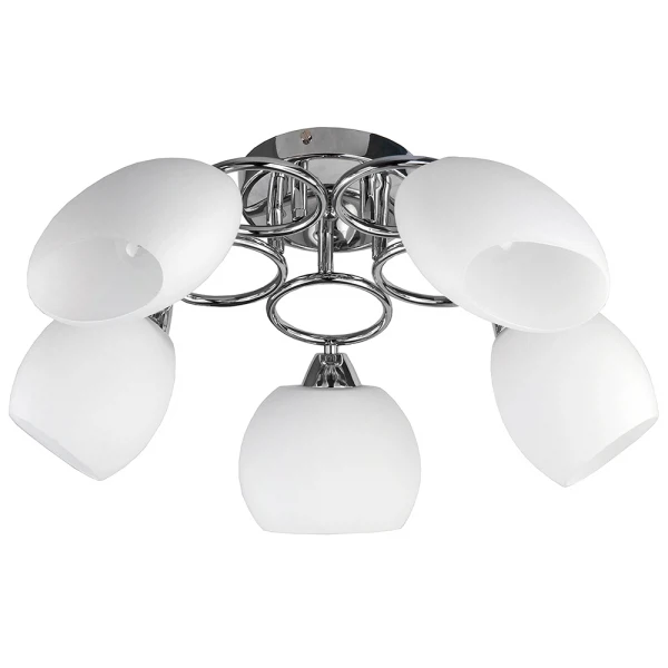 Фото Люстра потолочная toplight madalyn tl2650x-05ch е14 5x60w