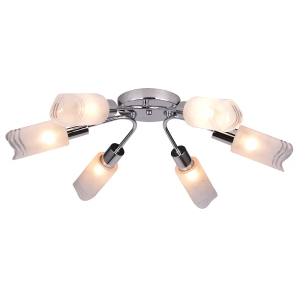 Фото Люстра потолочная toplight sabina tl3680x-06ch е14 6x40w