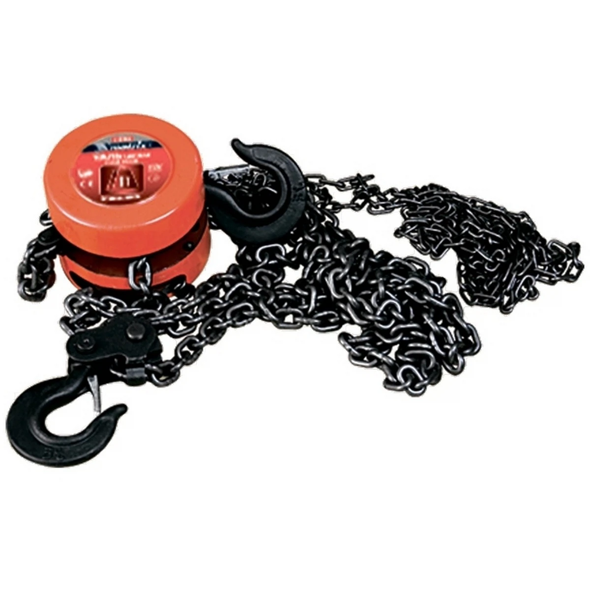 Изображение товара Таль цепная MATRIX 519395 3 т, h 3 м, расст. между крюками 470 мм