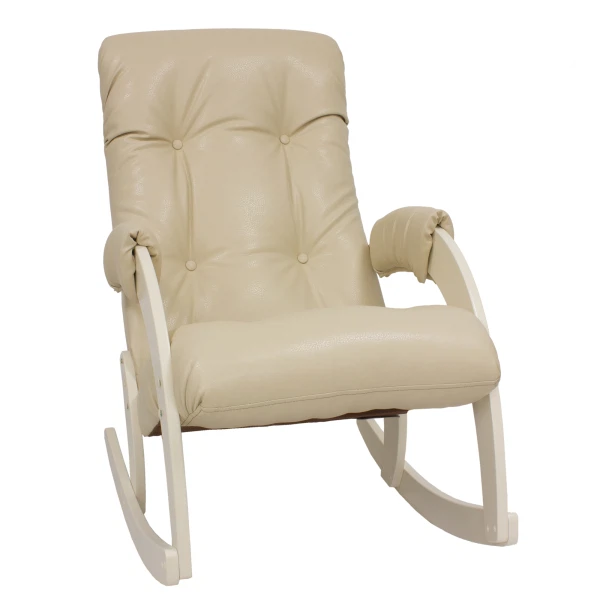 

кресло-качалка модель 67, polaris beige, дуб шампань