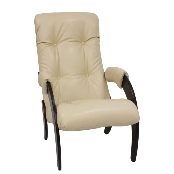 

кресло для отдыха модель 61, polaris beige, венге, Бежевый