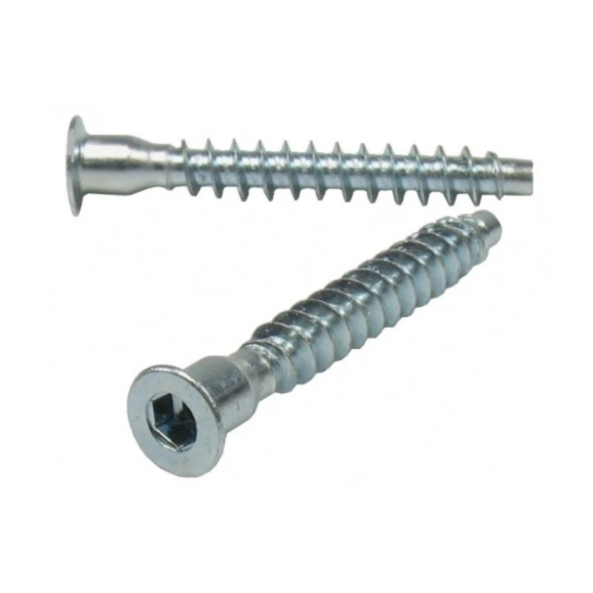 Изображение товара Стяжка шурупная 5,0x50 шестигранник 20 шт. мебельная конфирмат для дерева