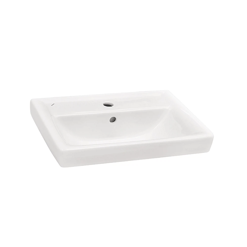 Изображение товара Раковина мини Акватон Тигода-55 55 см стоящая для ванной комнаты из фарфора