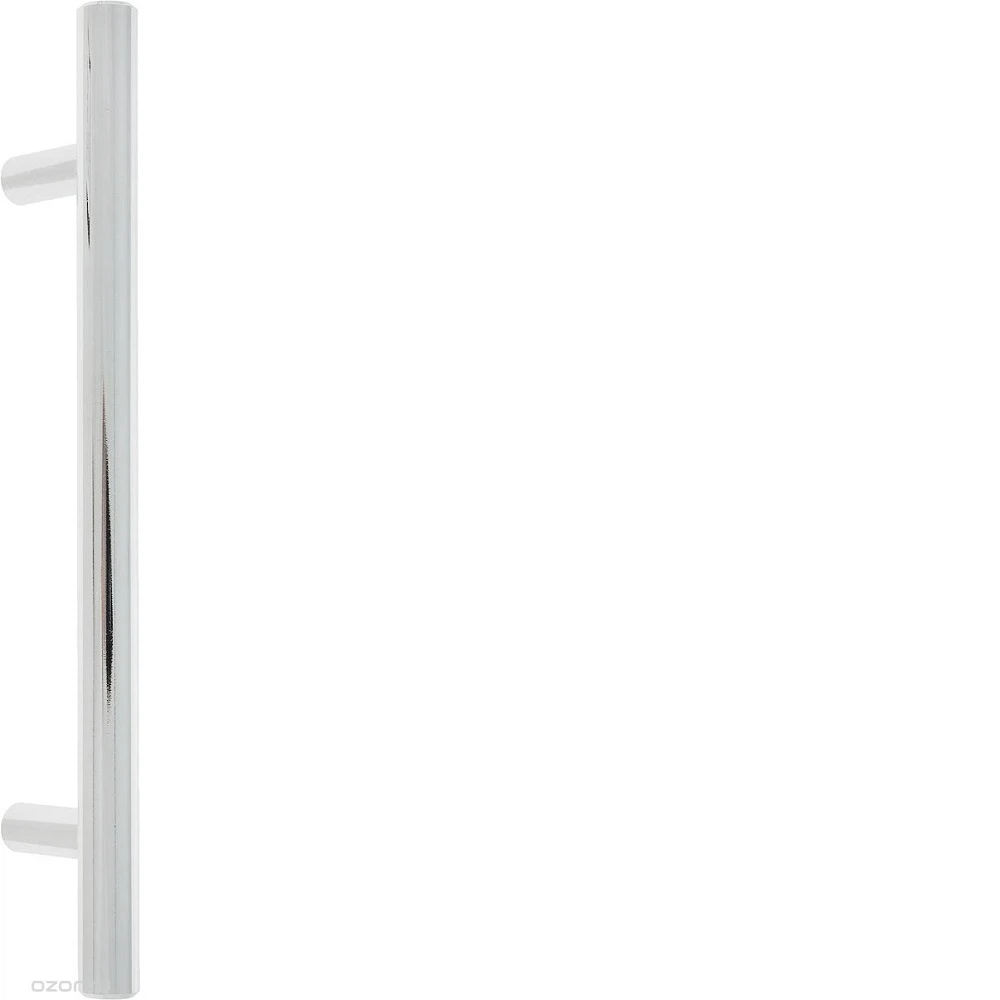 Изображение товара Мебельная ручка рейлинг 128/188 с торцом плоским с фаской матовая хромированная