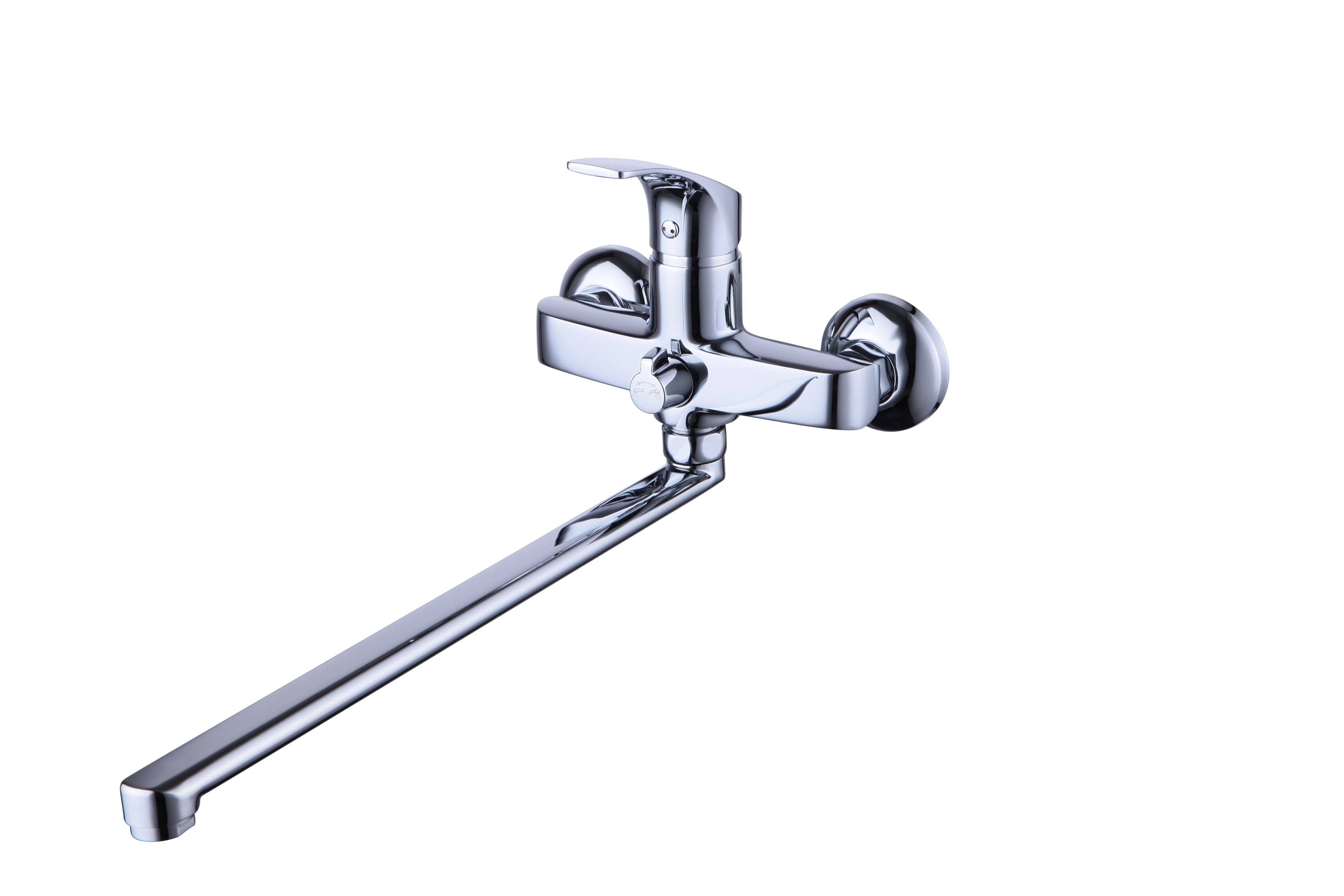 Изображение товара Рычажный смеситель для ванны CULTO JUST с длинным изливом хромированное покрытие