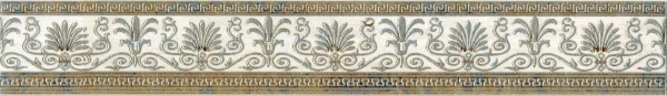 Бордюр граффито 1 3 6,5*45 серый 1 сорт 267671