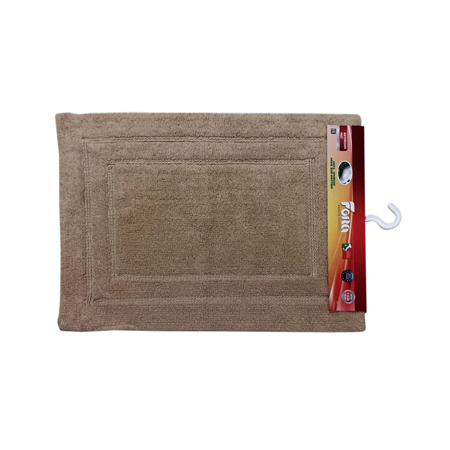 Изображение товара Коврик для ванной "Классика" одинарный, капучино 50*70cv