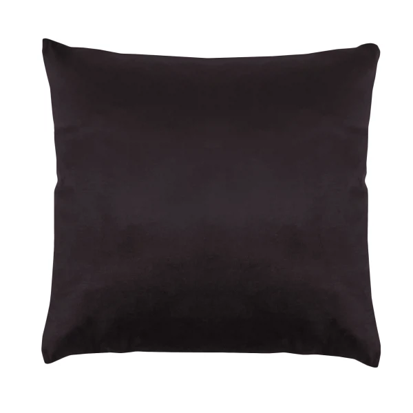 подушка декоративная нрава 44x44 велюр фиолетовый