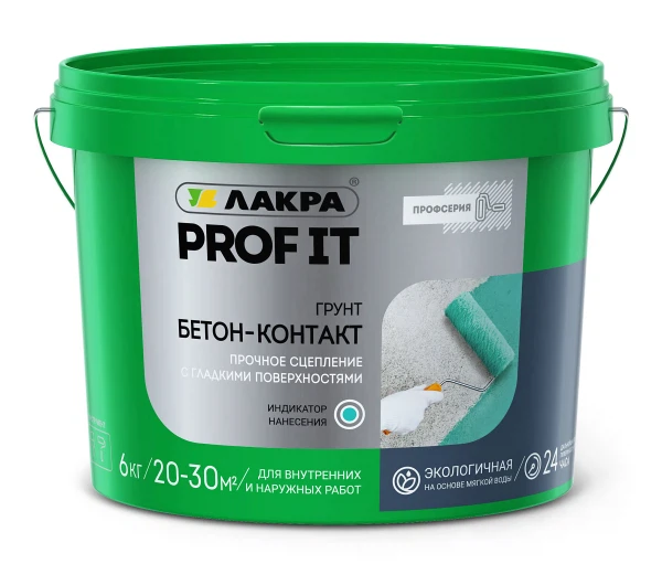Бетон-контакт лакра prof it  6кг, код 4603292010175
