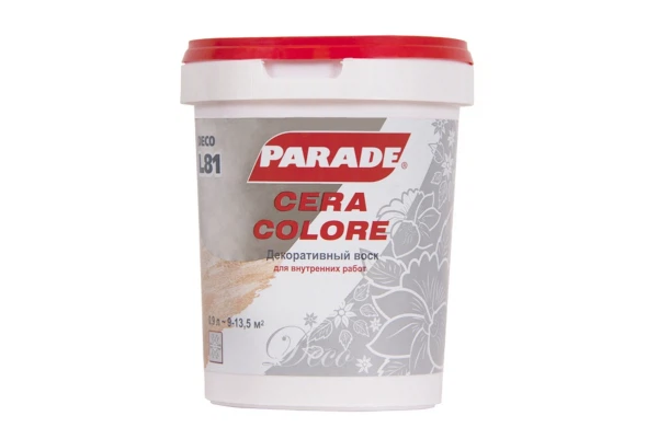 

воск декоративный parade l81 cera colore, белый