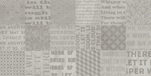 

плитка настенная abba patchwork серый 30х60 (1,44м2/46,08м2) 652151