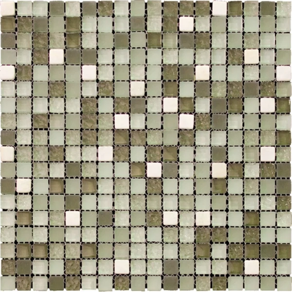 

мозаика из стекла natural pst-004 многоцветная 29.8x29.8, Коричневый
