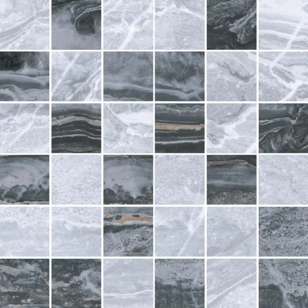 

мозаика bergamo микс холодная 30x30