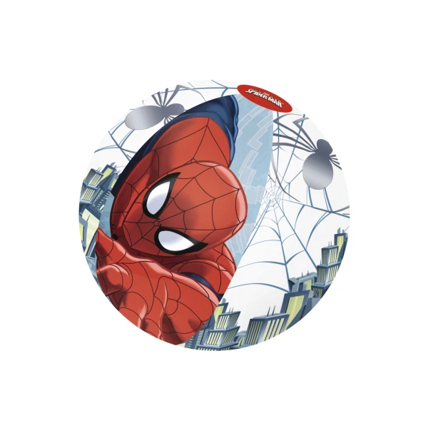 

мяч надувной 51см, spider-man bestway 98002