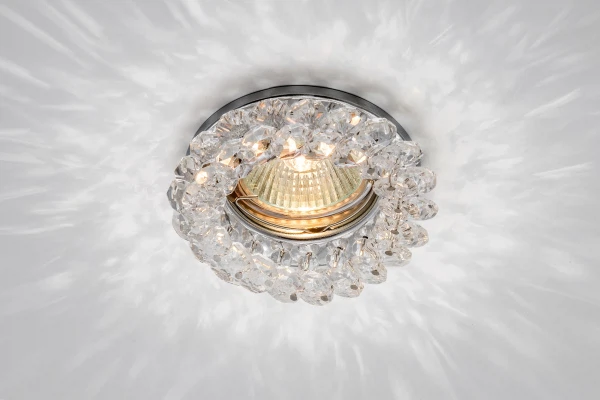 Фото Светильник crystal 52, mr16,50вт, хром/прозрачный