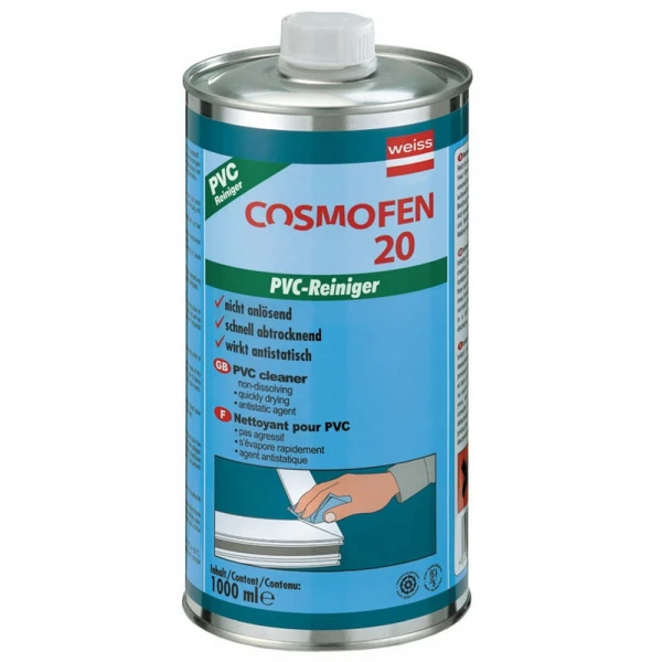 

очиститель слаборастворяющий cosmofen 20, 1 л
