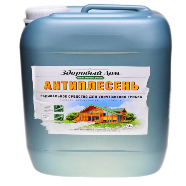 

деревозащитное средство здоровый дом антиплесень 9кг