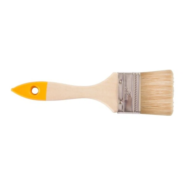 

кисть плоская хобби 4" белый korvus 0101940