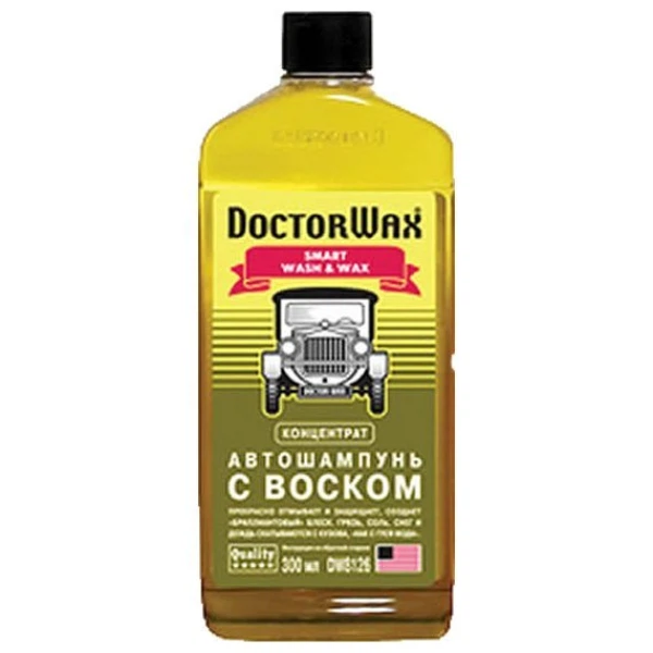 Автошампунь 300мл с воском (концентрат) doctor