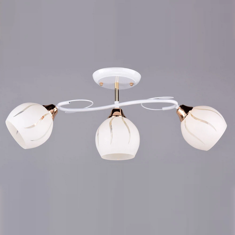 Изображение товара Потолочная люстра РОССвет с 3 лампами Е27, стильная и современная