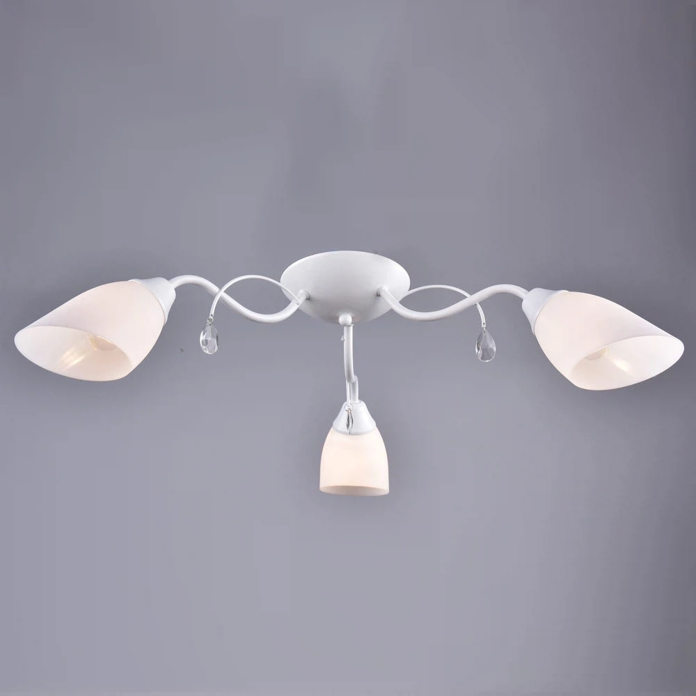 Изображение товара Люстра потолочная РОССвет Илекс РС21090 WT/3C Е14 3x60Вт