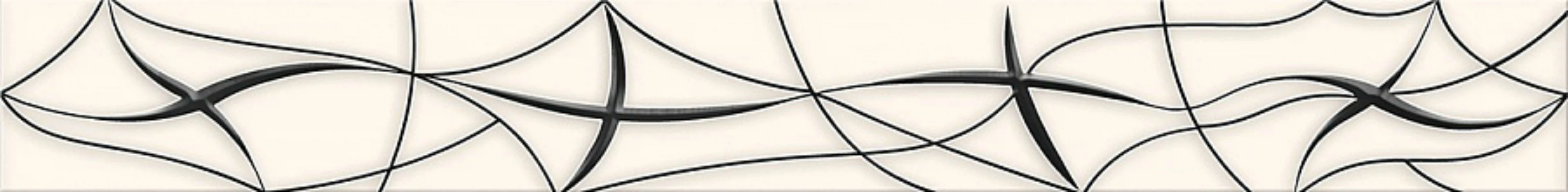 Изображение товара Бордюр Vela Beige Stella 6,2х50,5 из Испании для стен узор