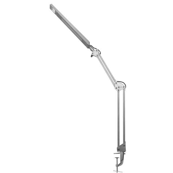 Лампа настольная camelion 13528 серебро led
