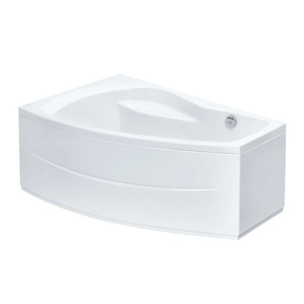 Фото Ванна акриловая асимметричная майорка 150х90см, левосторонняя, белая