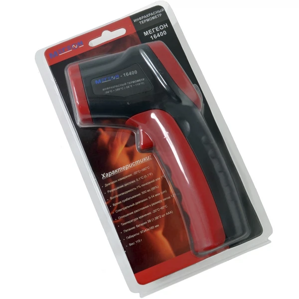 Термометр инфракрасный мегеон 16400