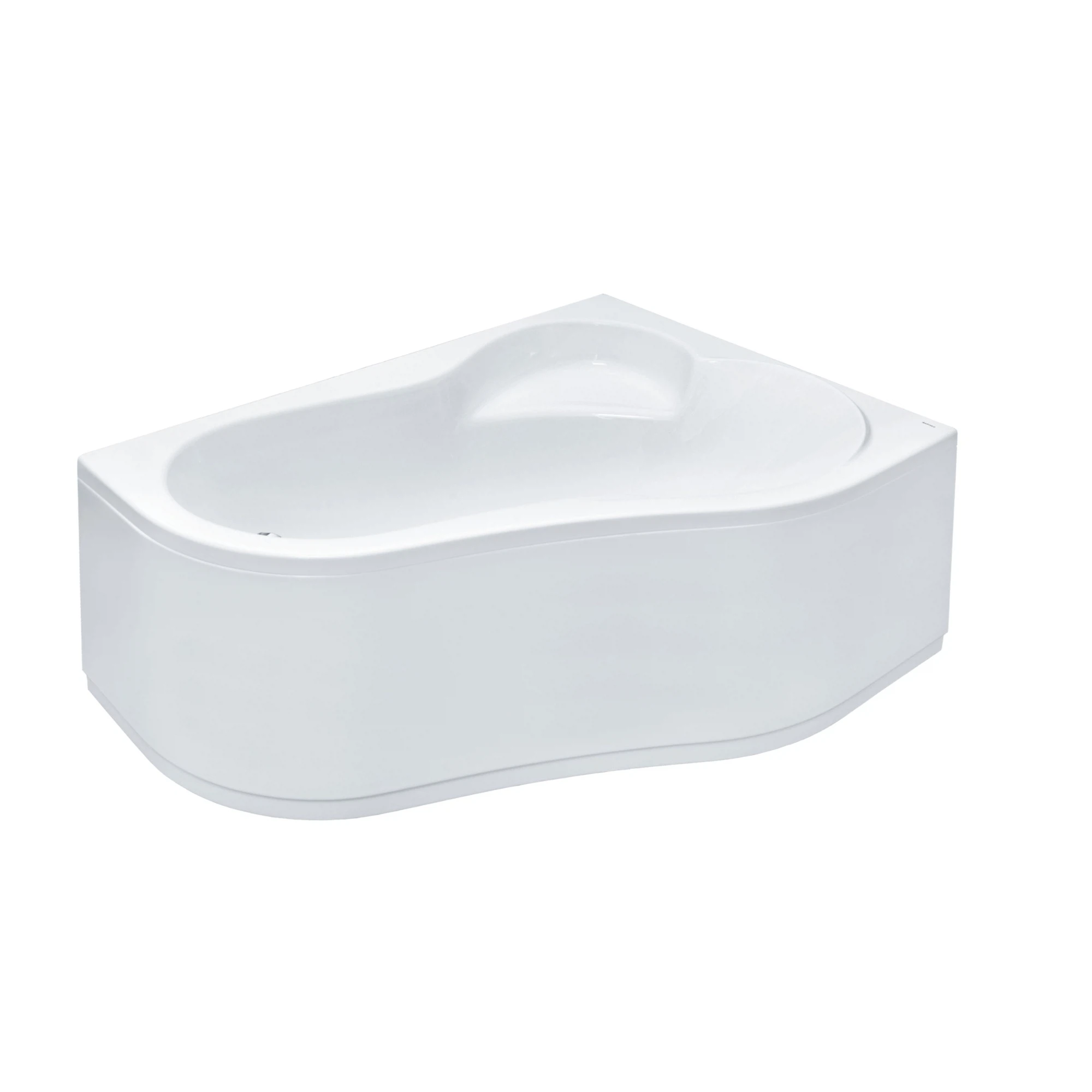Изображение товара Акриловая ванна асимметричная Ибица 150x100см правосторонняя белая