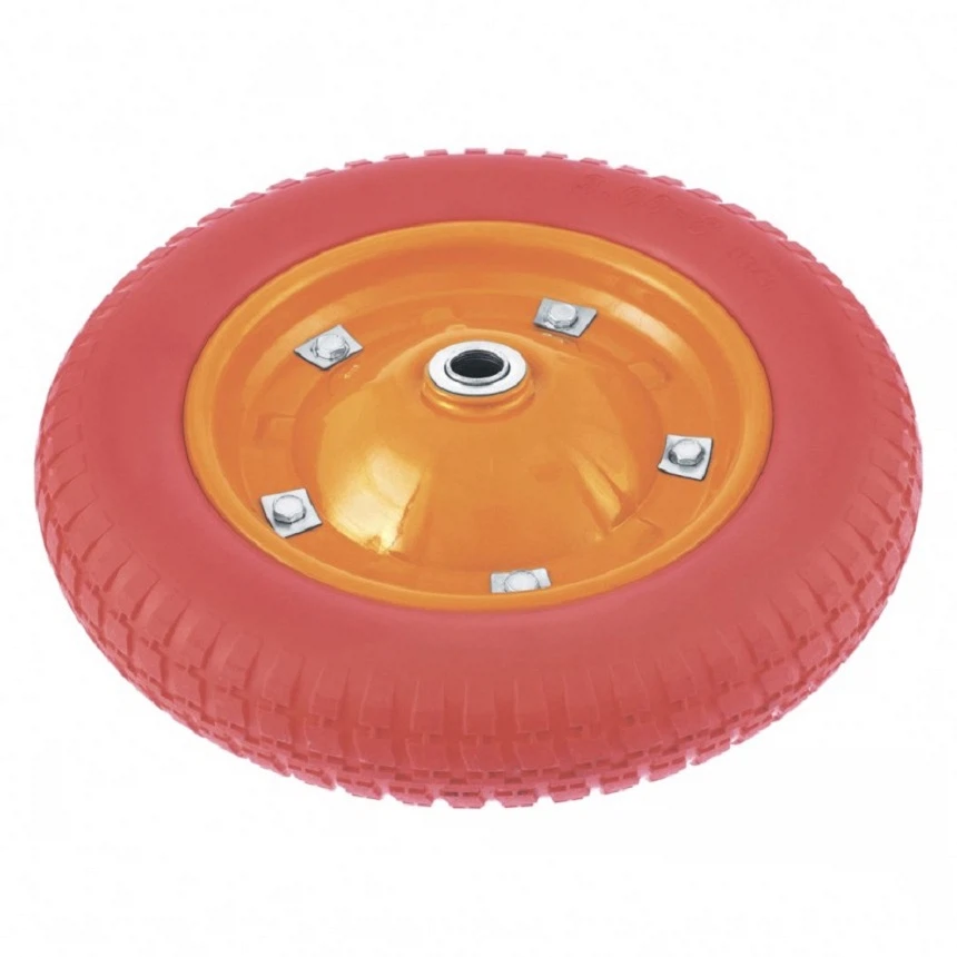 Изображение товара Пневматическое колесо D=360 мм с осью 90 мм Palisad 68975 для техники