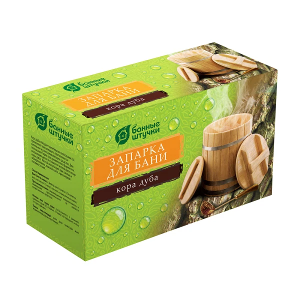 

запарка для бани кора дуба 20 фильтр-пак. 1,5 г. банные штучки