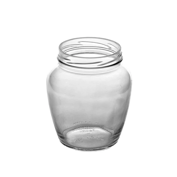 Фото Банка стеклянная 0,72л  фонарик