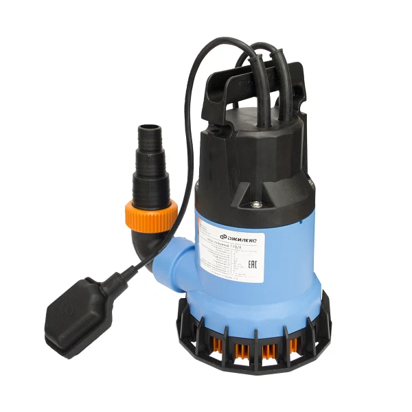 Фото Насос погружной джилекс 220/12 дренажный (220 л/мин., 12 м., частицы до 5 мм., кабель 7 м.)